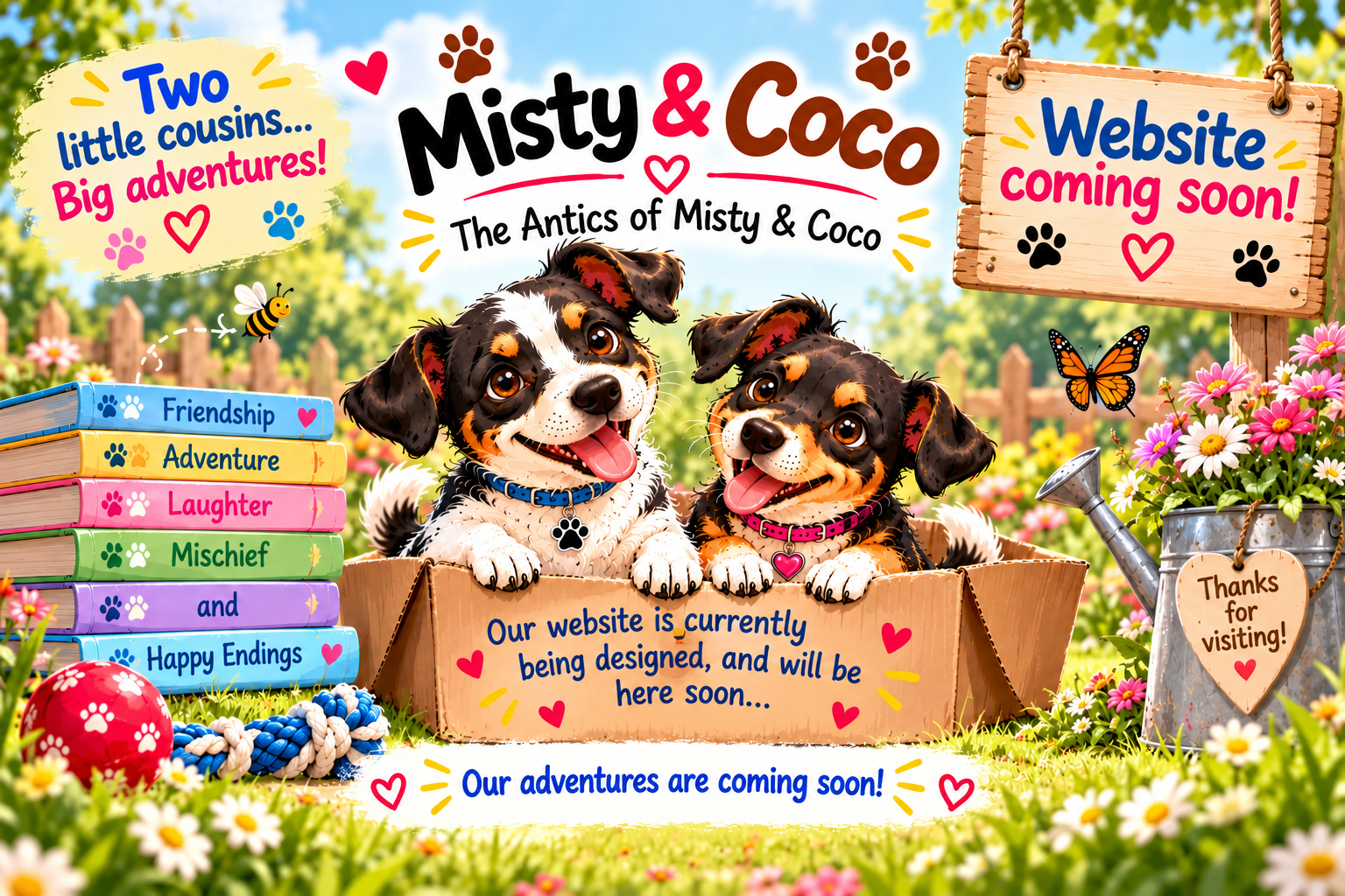 The Antics of Misty & Coco